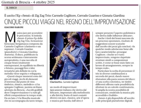G. Baroni - Giornale di Brescia 4_10_25